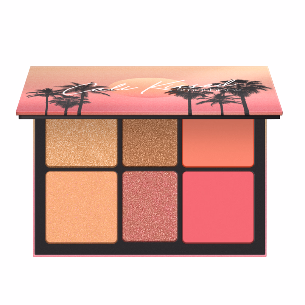 W7 Cali Kissed Highlight & Blush Palette